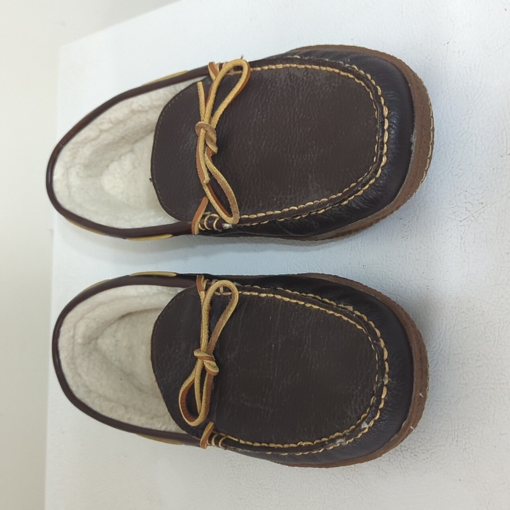 Fleece lined moccasins ll bean
